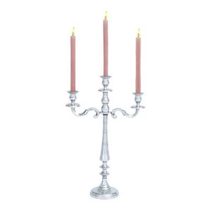 Elegant metal candelabra holder suitable for modern home decor or romantic dinner lighting <b>arrangement</b> <b>table</b> design - Product Image 5