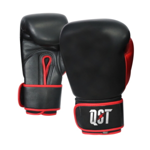 Gants de boxe en cuir de haute qualité, respirants, durables, professionnels, fabriqués en usine, évacuant l'humidité, ajustables pour une fermeture complète - Product Image 4