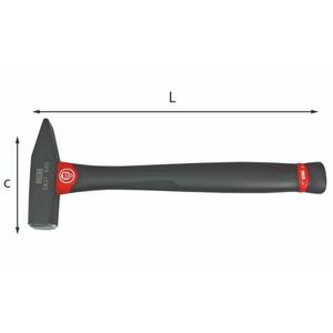Usag Mechanics <b>Hammers</b> with Graphite Handle Durable and Versatile Tool - Product Image 2