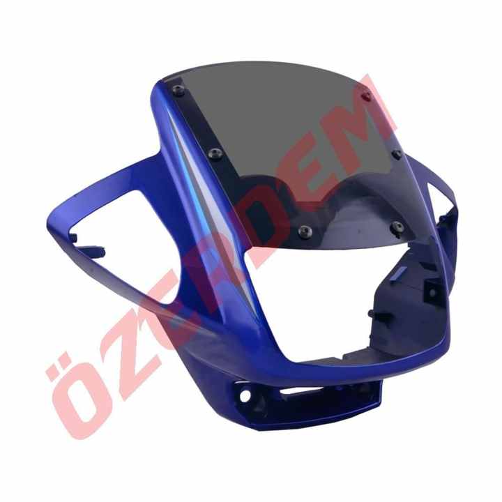 YBR SQUARE HEADLIGHT HOUSING 2004-2006 BLUE