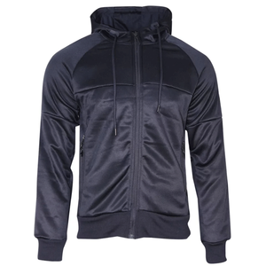 Men's Premium Polyester Brushed Zipper Tracksuit Hooded Sweatshirt <b>Jogger</b> Bottoms 2 Piece <b>Set</b> <b>Plus</b> <b>Size</b> Winter Collection - Product Image 5