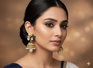 Pendientes oxidados de plata de primera calidad para mujer, fiesta étnica y accesorio de moda informal diario - Product Image 3