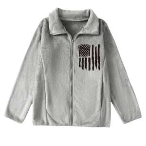 แจ็คเก็ตขนสัตว์พิมพ์ลายการ์ตูนสำหรับผู้ชายฤดูใบไม้ร่วงและฤดูหนาว - Product Image 3