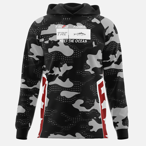 Sudadera de Pesca Personalizable con Características de Secado Rápido y Capucha Integrada para Hombre, Perfecta para Pesca con Caña, Senderismo o Excursiones Marítimas - Product Image 1