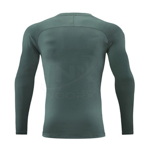 Camisetas de Compresión para Mujer NOORX SPORTS, Hechas a Medida, Transpirables, de Secado Rápido, Spandex/Poliéster, Nuevo Diseño, MOQ Bajo, Más Vendidas - Product Image 2