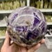 Sphère de cristal d'améthyste naturelle de qualité supérieure, décorations pour la maison, art Feng Shui, objets de collection, qualité supérieure, gravure gravée, MUNTAHA - Product Image 4