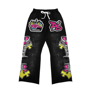 ชุดวอร์มลายพิมพ์ DTG เสื้อมีฮู้ดทรงหลวมสำหรับเด็ก - Product Image 3