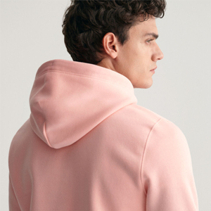 Sweat à capuche surdimensionné thermique uni épais en coton de haute qualité Échantillon gratuit Logo Sweat à capuche grande taille pour hommes Service OEM - Product Image 5