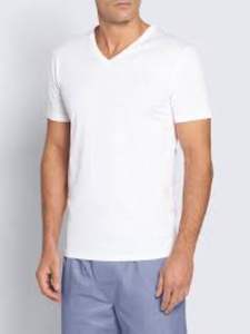 Camiseta con cuello redondo para hombre de alta calidad Camiseta informal de algodón orgánico 100% Ecológica con opción de diseño en blanco con estampado de logotipo personalizado - Product Image 6