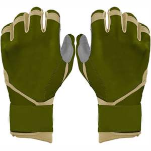 Guantes de Bateo de Béisbol Profesionales Ajustables 2026 para Hombre y Mujer, Diseño Superior Personalizado, Cuero Ecológico, Transpirable, con Cierre - Product Image 5