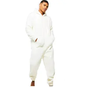 Цельный Пижамный комбинезон без ног модный мужской комбинезон с принтом комбинезон с капюшоном мужская одежда для сна