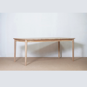 Couleur naturelle de forme rectangulaire de table à manger d'extérieur de style moderne pour les meubles de table à manger à la maison - Product Image 1