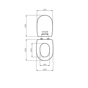 Housse de siège de toilette jetable en plastique monobloc pour modèle KORICINI Diana, usage salle de bain - Product Image 3