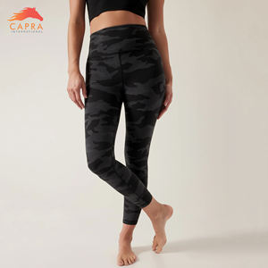 FitnessWear High Flexible Skin Penetrating Pants Yoga High Waist Soft Comfort Running Training <b>Short</b> <b>Leggings</b> - Product Image 6