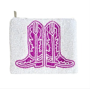 Porte-monnaie d'été en perles avec motif flamant rose, pochette vintage pour femme, portefeuille de mode, broderie, chaînes, fleurs, décorations de lettres - Product Image 4