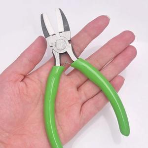 Alicates de mandíbula de nailon, Alicates de punta de acero al carbono para doblar joyas, alicates para abalorios, pulido, fabricación de joyas hechas a mano, herramientas artesanales - Product Image 3