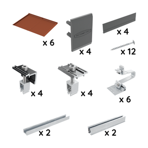 Pacchetto Tetto Inclinato Alumero EasyPitch per 2 Moduli - Product Image 3