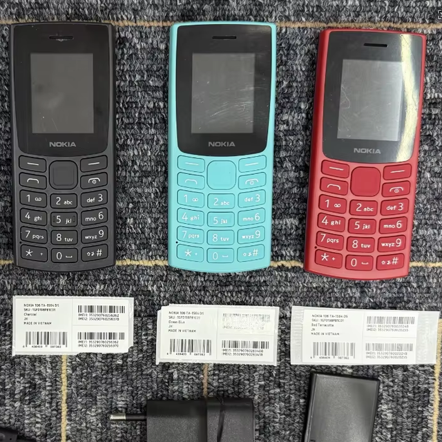 Hot-selling Wholesale Original NK106 (2023) GSM 2G Dual-SIM Keypad Feature Phone