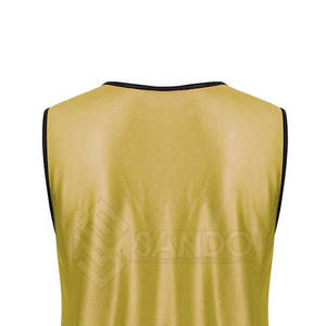 Baberos deportivos ligeros Baberos deportivos duraderos Baberos de entrenamiento de baloncesto Camisetas reversibles del equipo - Product Image 5