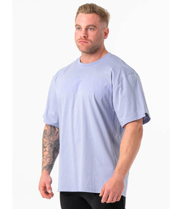 T-shirts en gros Impression en relief Design 3D T-shirt grande taille T-shirt uni épais Style personnalisé T-shirt pour hommes T-shirts pour la revente - Product Image 4