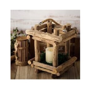 Bougeoirs pilier personnalisés commémoratifs à vendre Supports de bougies d'aromathérapie parfumés à décor d'anniversaire en bois - Product Image 5