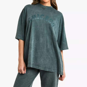 Camiseta Personalizada de Alta Calidad para Mujer, 100% Algodón Ecológico, Estampado Veraniego, Informal, en Venta - Product Image 1