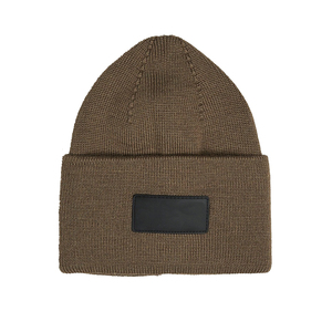 Gorros de Punto Personalizados al por Mayor con Logotipo, Gorros de Invierno Gruesos de Alta Calidad para Hombre, Ajustables, 100% Acrílico - Product Image 1