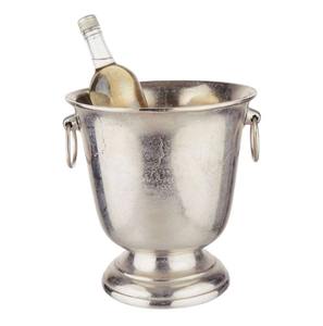 Commercial Grade Stainless Steel <b>Champagne</b> <b>Bucket</b>, Heavy-Duty with Insulated Handle - Product Image 3