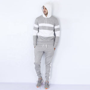 2025 100% al por mayor fábrica de algodón ligero transpirable liso chándales hombres 100% algodón Joggiing invierno chándal para Unisex - Product Image 1