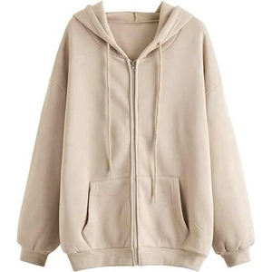 Sudaderas con capucha duraderas con cremallera frontal para hombre con costuras fuertes Capucha con cordón ajustable Bolsillos frontales y ajuste informal que ofrece largo - Product Image 5