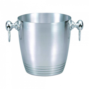 Refroidisseur de vin en aluminium argenté le plus vendu Seau à glace pour bouteilles de champagne Seau refroidisseur pour bar, hôtels, restaurants - Product Image 4