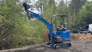 จัดส่งฟรี DM20 CFG รถขุดขนาดเล็ก13.5HP บูมสวิงควบคุม50 "ใบมีด16" ถังขุด EPA CE อนุมัติด้วยหัวแม่โป้งไฮดรอลิก - Product Image 4