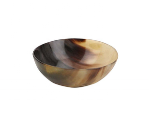 Best Selling Carved Buffalo Horn Vintage Salad Fruit Serving Bowl Indian Horn <b>Dinnerware</b> for Business Gifts - Product Image 4