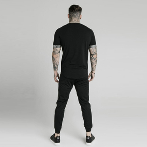 T-shirt en coton à col rond pour homme, logo personnalisé, tissu doux et respirant, fabricant OEM, vente en gros, commandes en gros - Product Image 3
