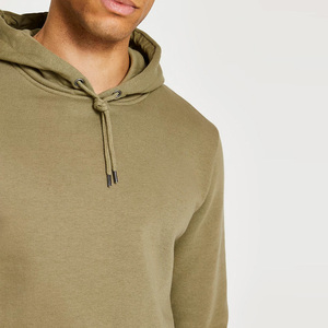 Sweat-shirts à capuche surdimensionnés en molleton de haute qualité, respirants, avec logo personnalisé, sweat-shirts à capuche unis de haute qualité, sweat-shirts à capuche à épaules tombantes, sweat-shirts en molleton pour hommes - Product Image 3