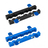 Worldcycle Inserts magnétiques pour étrier de vélo TL-318, mâchoires d'axe, patins de serrage en aluminium, pour l'entretien des moyeux de vélo de route et des conduites hydrauliques