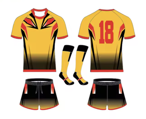 Maillot de rugby Springbok personnalisé de haute qualité en tissu lourd 1995 Ensemble de sublimation Style - Product Image 4