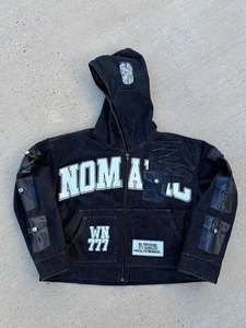 เสื้อมีฮู้ดลำลองสำหรับผู้ชาย, เสื้อฮู้ดลำลองสีพื้นใส่ได้พอดีตัวสำหรับฤดูหนาวของผู้ชาย - Product Image 2