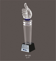 Trofeo Deportivo de Cristal Personalizado al por Mayor, Trofeo Promocional de Cristal Impreso, Grabado Láser de Alta Calidad