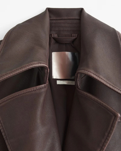 Womens <b>Leather</b> <b>Jackets</b> from Pakistan Original Genuine Sheepskin Premium Women's Outerwear Wholesale - Product Image 6