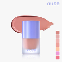 Nuse Liquid Care Cheek 07 Plum Pot Crème Visage Anti-Rides Éclaircissante Sans Agglomération ni Déchirures pour Femmes Tous Types de Peau