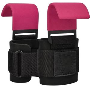 Ganchos para Levantamiento de Pesas con Soporte para Muñeca: Acero Resistente, Acolchado Confortable - Product Image 3