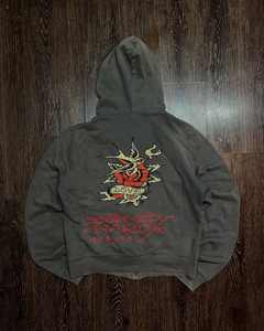 Jersey informal de lana de algodón orgánico de lujo personalizado, ropa de calle, sudadera con capucha y pantalones de chándal holgados con estampado para mujer - Product Image 4