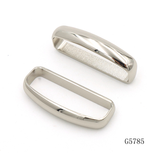 40mm D Shape Nickel Plated Metal <strong>Belt</strong> Loop Strong and Stylish Professional &amp; Luxury <strong>Belt</strong> Keeper <strong>Accessory</strong> - Product Image 2