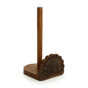 100% Wood Table Tissue Paper Holder Best Quality Handmade Table Tissue Dispenser Table Tissue <b>Roll</b> for Dining - Product Image 1