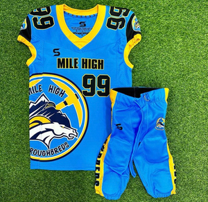 2025 nuevo diseño bordado fútbol americano Jersey alta calidad cosido jóvenes fútbol americano uniformes productos principales - Product Image 5