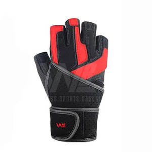 Demi Doigt Qualité Supérieure Style Gym Gants D'haltérophilie Sport Haltérophilie Gym Fitness Gants - Product Image 4