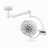 Lampe chirurgicale LED sans ombre, 48 ampoules, 140 000 lux, 3000-6700K, éclairage de plafond pour salle d'opération hospitalière