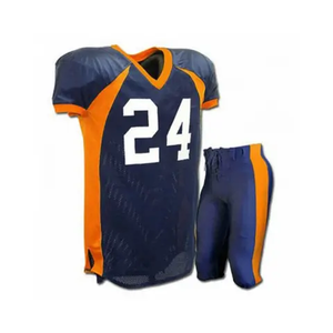 Uniformes de Fútbol Americano Personalizados Unisex de Talla Grande para Jóvenes, Transpirables, de Manga Corta, de Secado Rápido y a Bajo Precio - Product Image 3