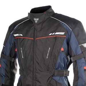 Chaqueta de Motocicleta Textil para Todas las Estaciones, para Viajes y Flotas, Chaqueta Larga de Motociclismo para Hombre, Proveedor OEM, Producción al por Mayor - Product Image 3